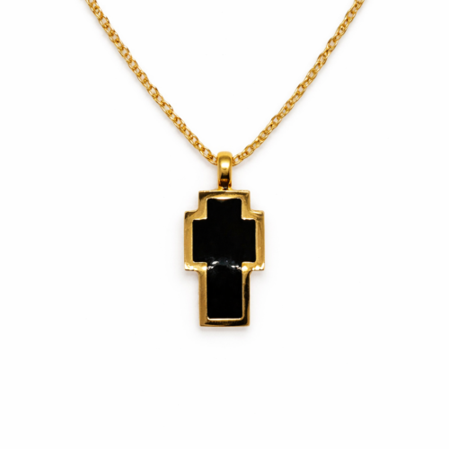 Silent Necklace Black