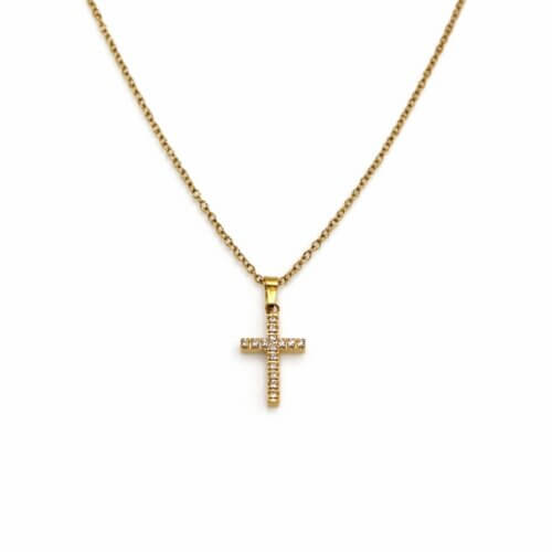 Lumière Cross Necklace