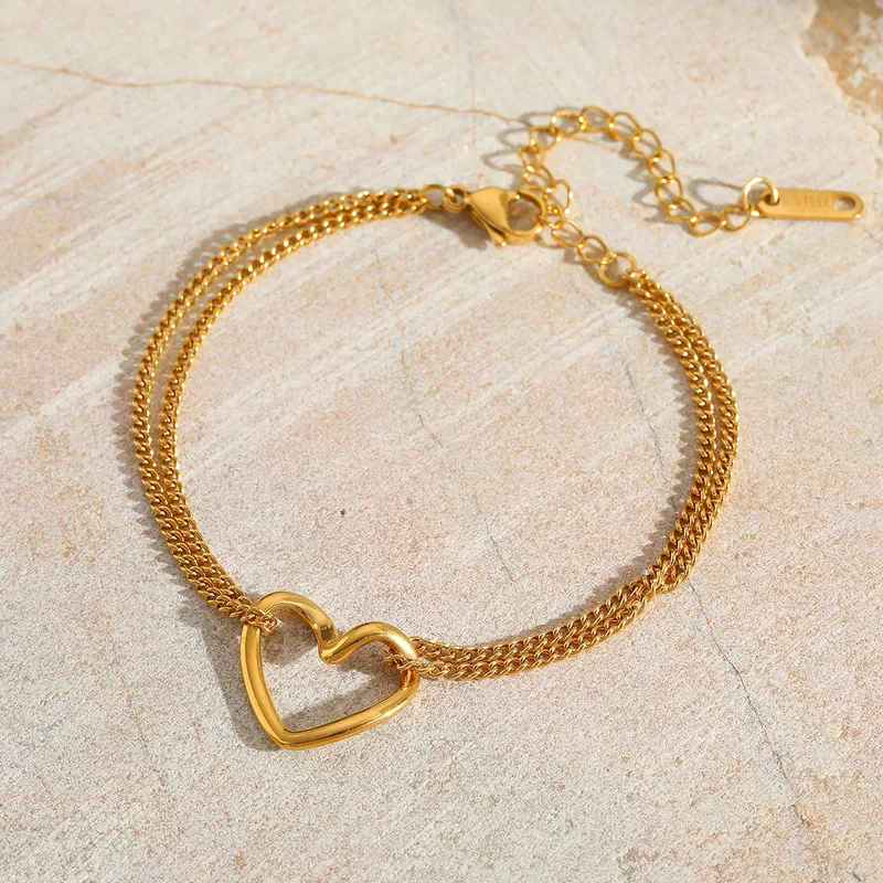Golden Love Bracelet - Image 2
