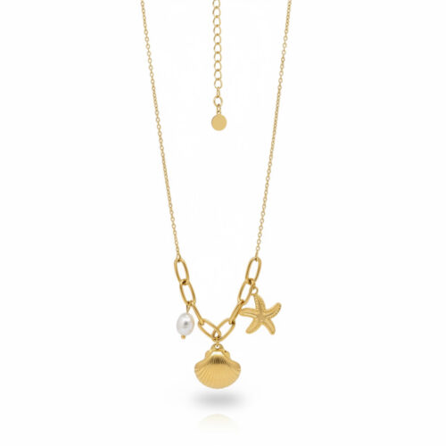 Seashell Charm Necklace