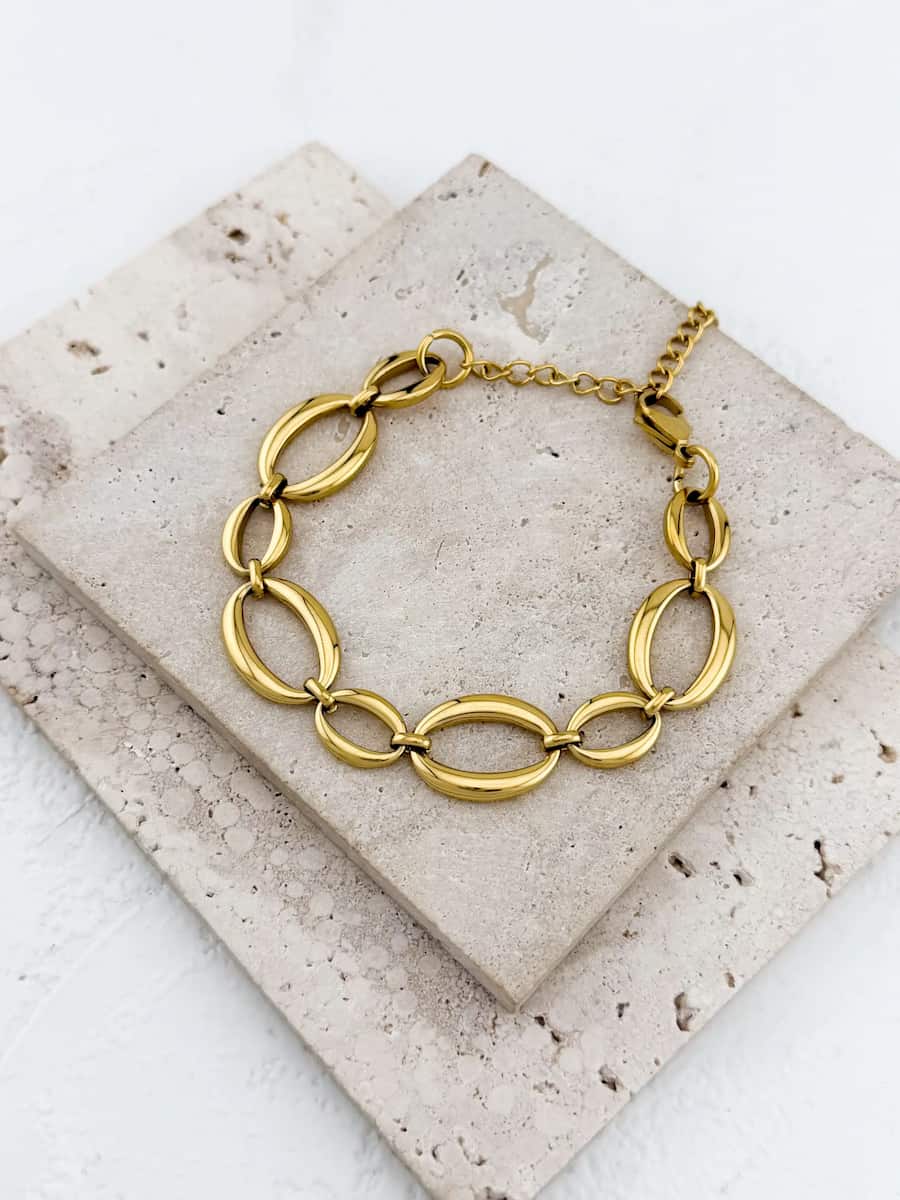Golden Link Bracelet
