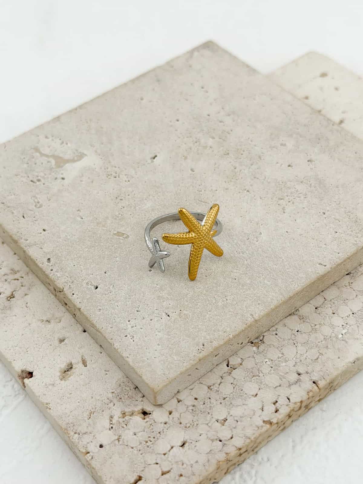 Δαχτυλίδι Starfish Duo