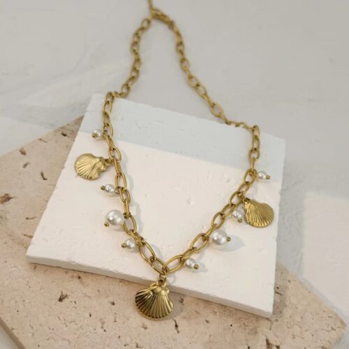Κολιέ Seashell Pearls